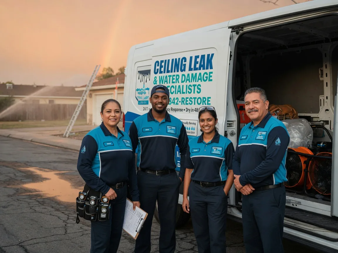 Ceiling Leak Cleanup company in Belle Haven, VA